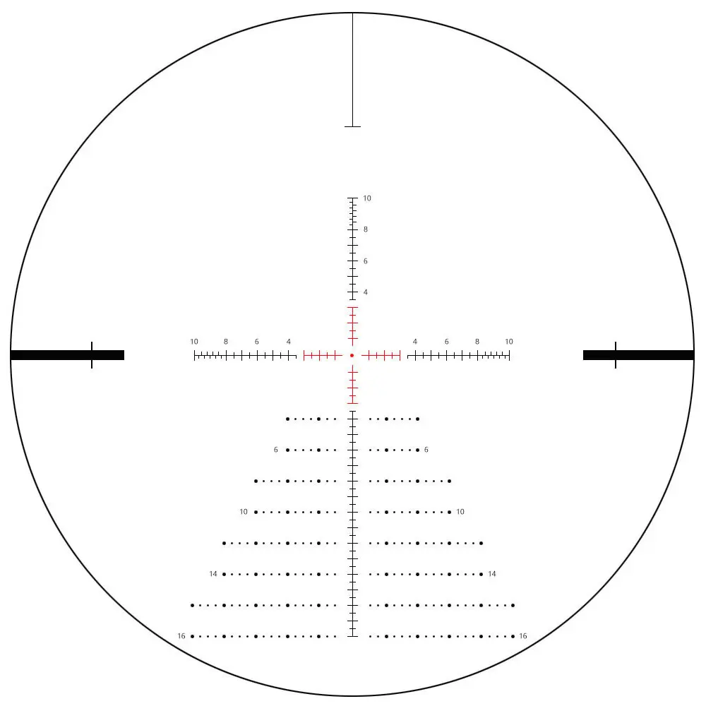 Прицел WESTHUNTER WHI 6-24X50 SFIR FFP тактический прицел с подсветкой боковой Параллакс