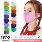 50 шт., Детские 4-слойные маски FFP2 в форме рыбы