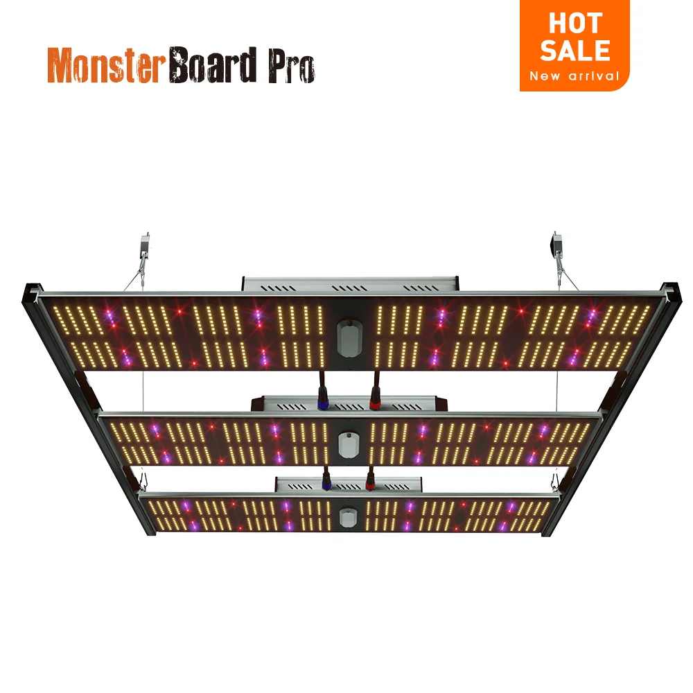 Светодиодная промышленная лампа Geeklight 720 Вт Monster Board Pro Samsung Lm301h QB 288 полный спектр