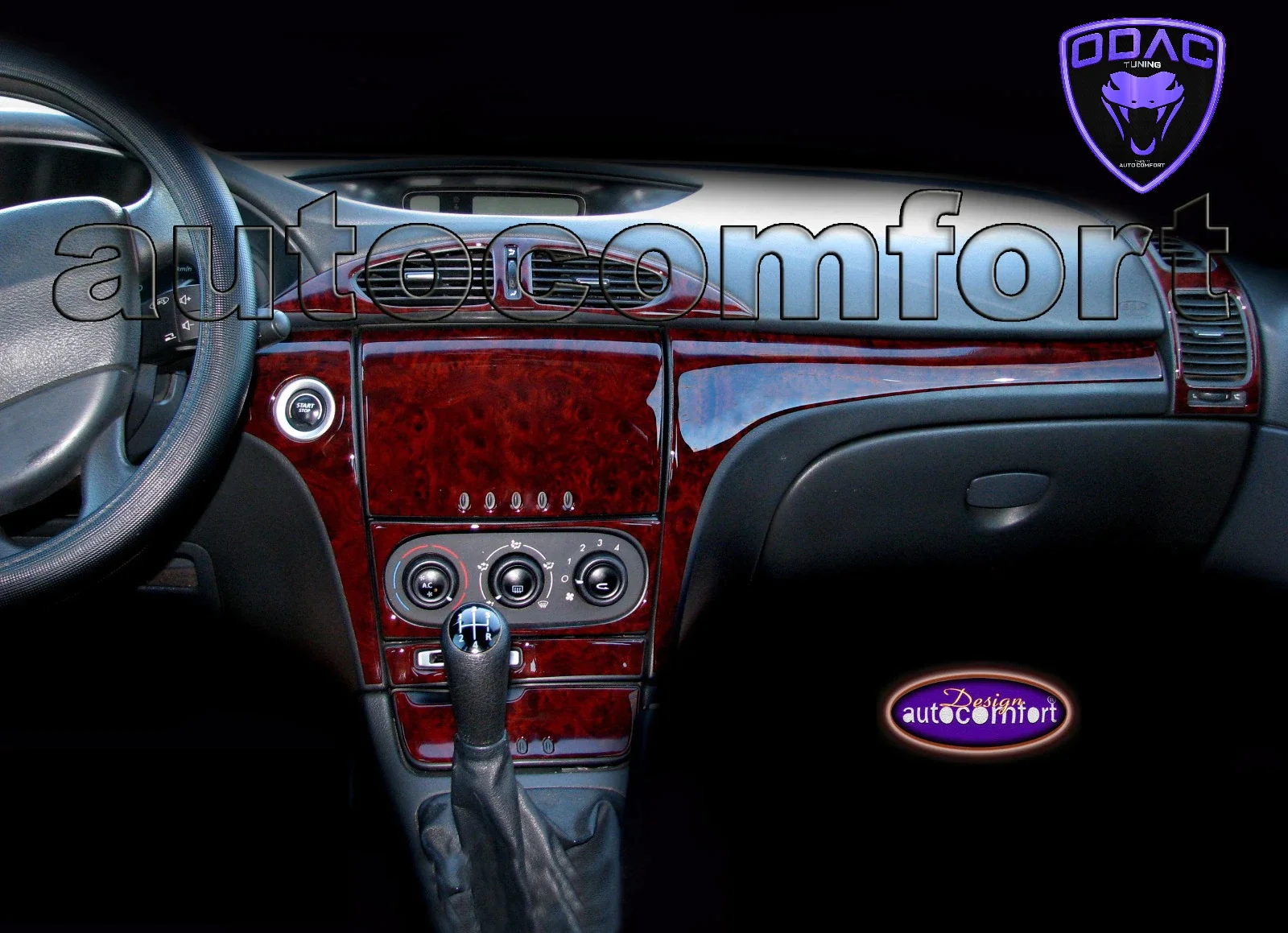 For Renault Laguna 2, Dashboard Kit, Interior stickers, inerior parts, Accessory, Key, Model, car accessories, Carbon, Wood