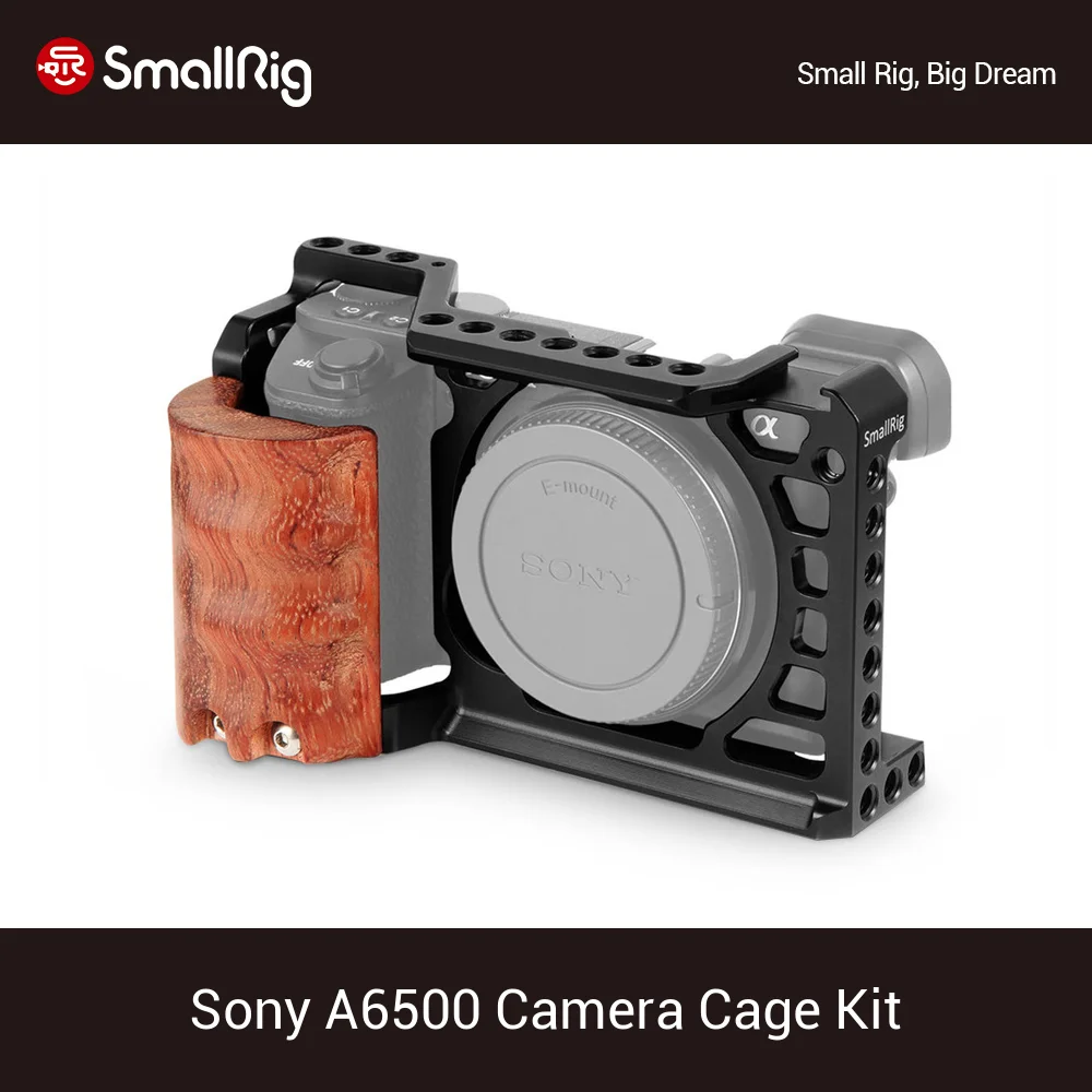 Клетка для камеры SmallRig a6500 Sony A6500 клетка с быстроразъемным креплением и
