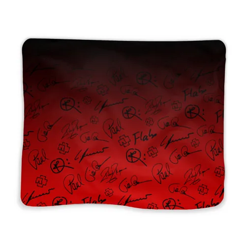 Плед 3D RAMMSTEIN | Дом и сад