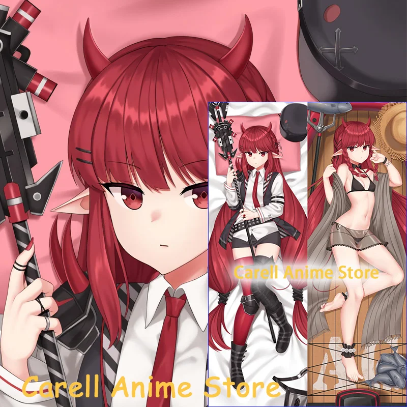 

Dakimakura Anime Vigna Arknights Double-Sided Print Life-size Body Pillow Cover