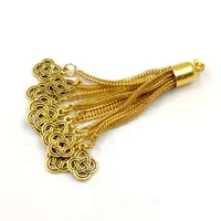 gold tassel tasbih 2021 new style accessories pendant handmade misbaha alloy part tasbih store fashion alloy part