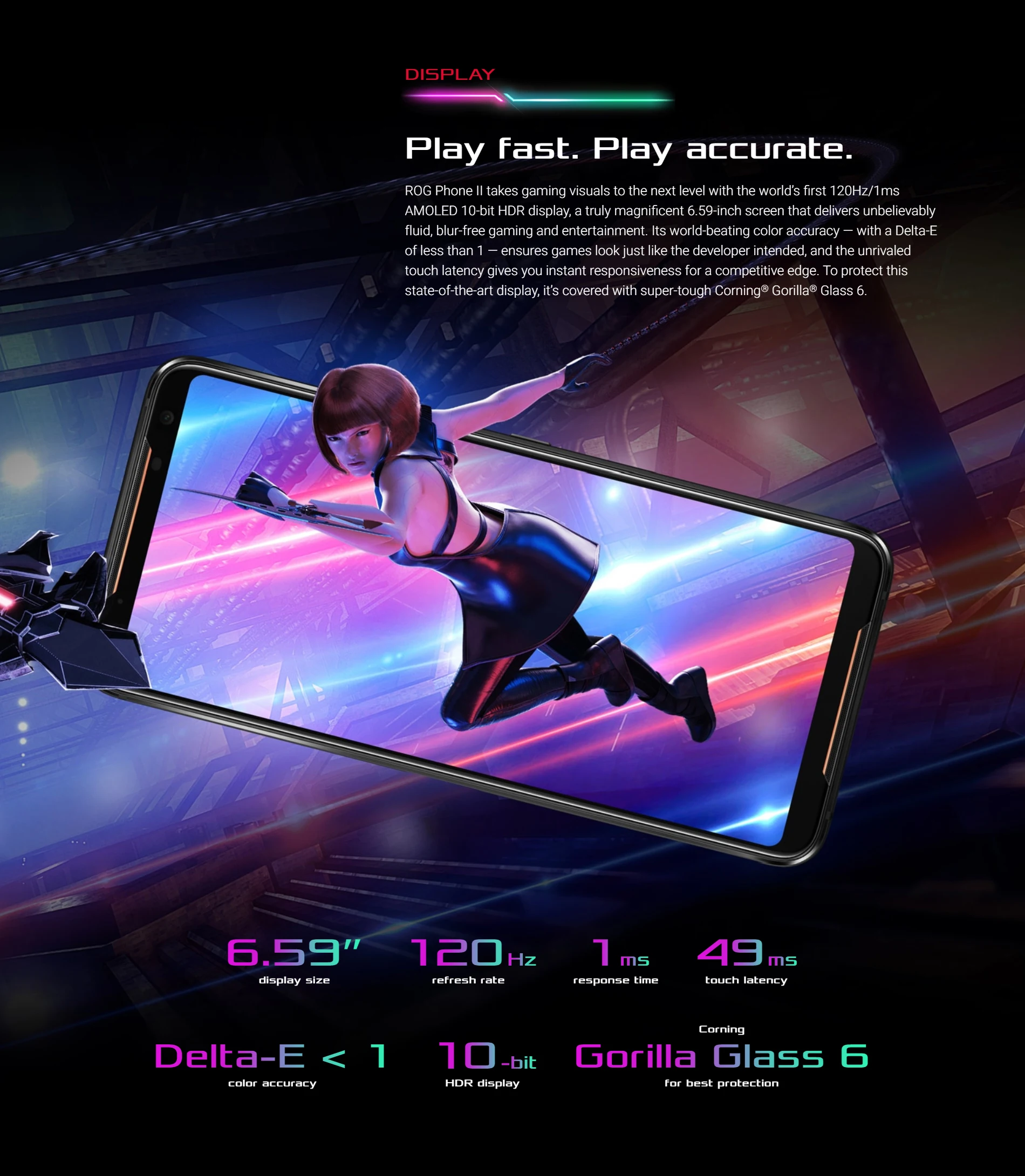 ASUS ROG Phone 2(ZS660KL) игровой телефон 8 Гб Оперативная память 128 Гб Встроенная память Snapdragon 855 плюс 6000 мАч NFC Android9.0 смартфон