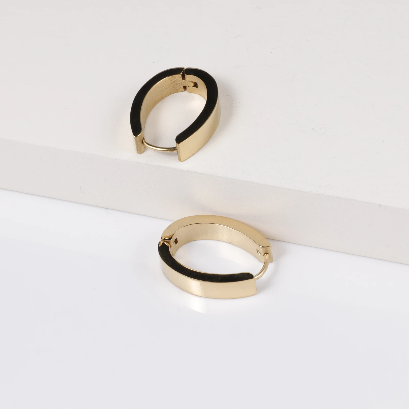 18k вечерние серьги золотые ювелирные украшения тренд подвеска очаровательные