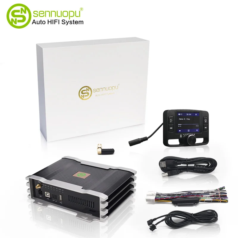 Цифровой Автомобильный плеер Sennuopu DSP 8 канальный Hi Fi процессор с высоким