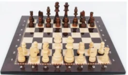 Juego de ajedrez de madera de nogal de lujo, Figura de madera, ajedrez Medieval con tablero de ajedrez de alta calidad, juegos de figuras de juego de mesa
