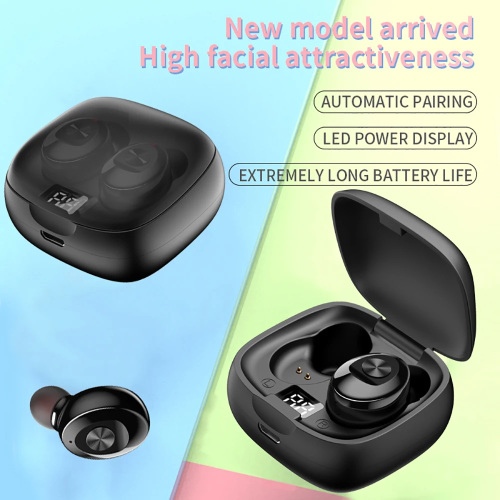 VITOG Спортивные Беспроводные наушники IPX5 TWS Bluetooth 5 0 HiFi Стерео Игровые беспроводные