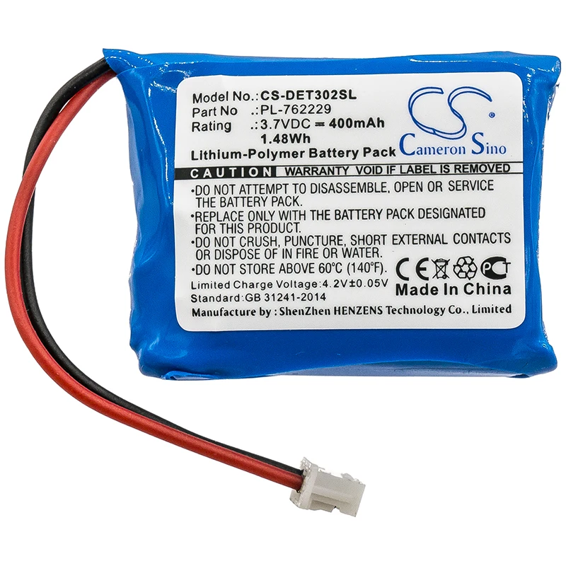 

Cameron Sino 400mAh Battery for Educator ET-300-L Receiver/Transmitter, ET-300 Receiver/Transmitter, ET-300TS, ET-302, ET-402