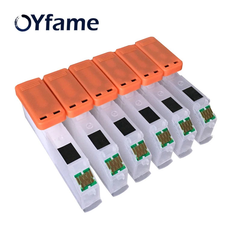 OYfame T2421XL T2431 Refillable патрон чернил для принтера Epson XP750 XP850 XP950 XP860 XP55 XP760 XP960 картридж с