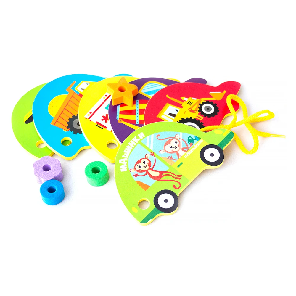 Мягкие странички EVA. Машинки | Игрушки и хобби