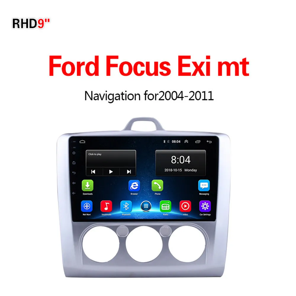 Lionet gps навигация для автомобиля Ford Focus Exi MT 2004-2011 9 дюймов RF1001X | Автомобили и