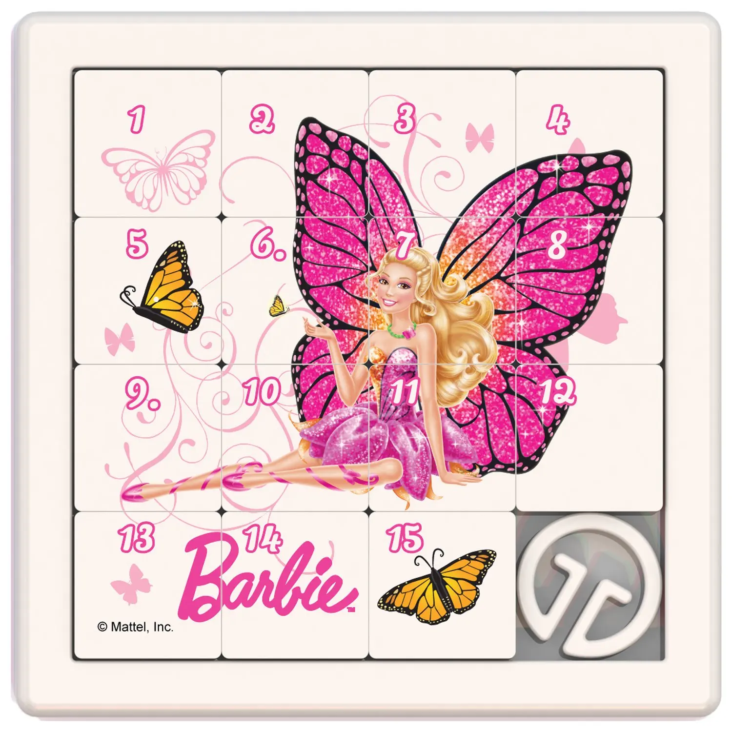 Game Logic &quotсобирашки&quot-Barbie butterfly orange нордпласт 845 | Travel Games