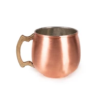 mug copper handmade product t%c4%b1nned ins%c4%b1de cold buttermilk ayran beer with handle kitchen dinner traditional modern style