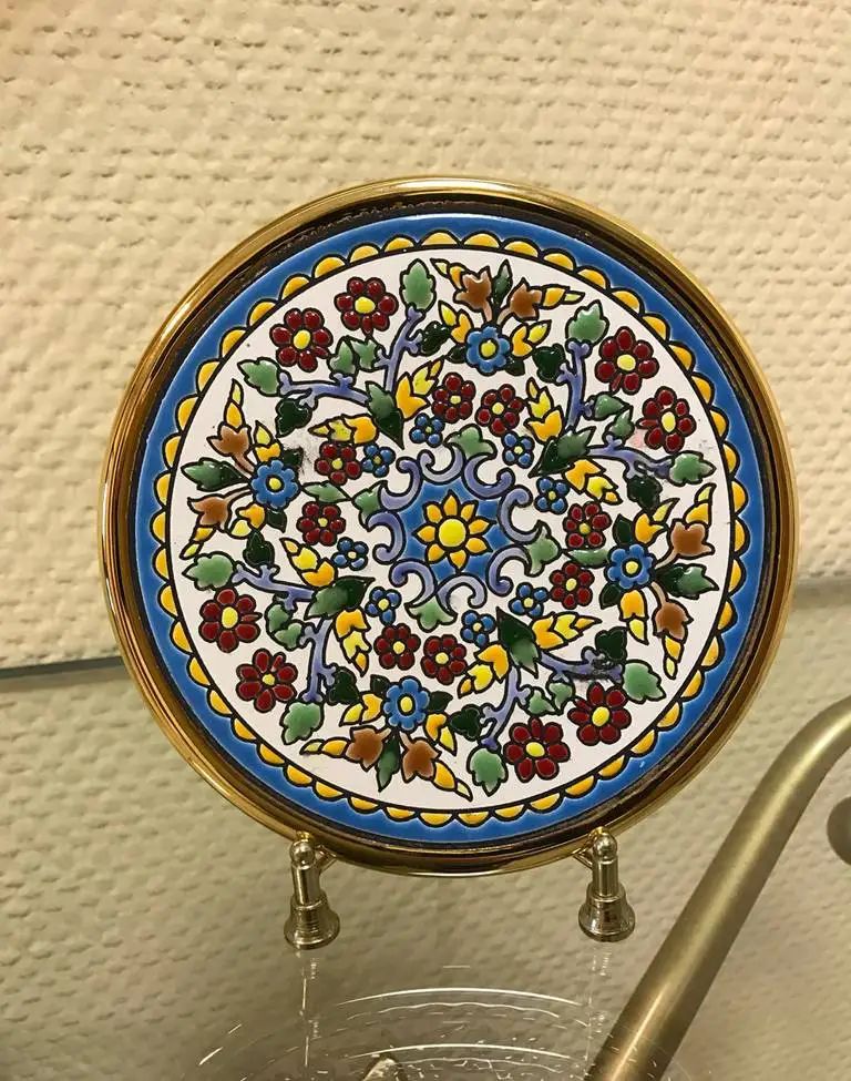 Artecer: тарелка декоративная [113-41] 14см керамика | Чаши тарелки подносы