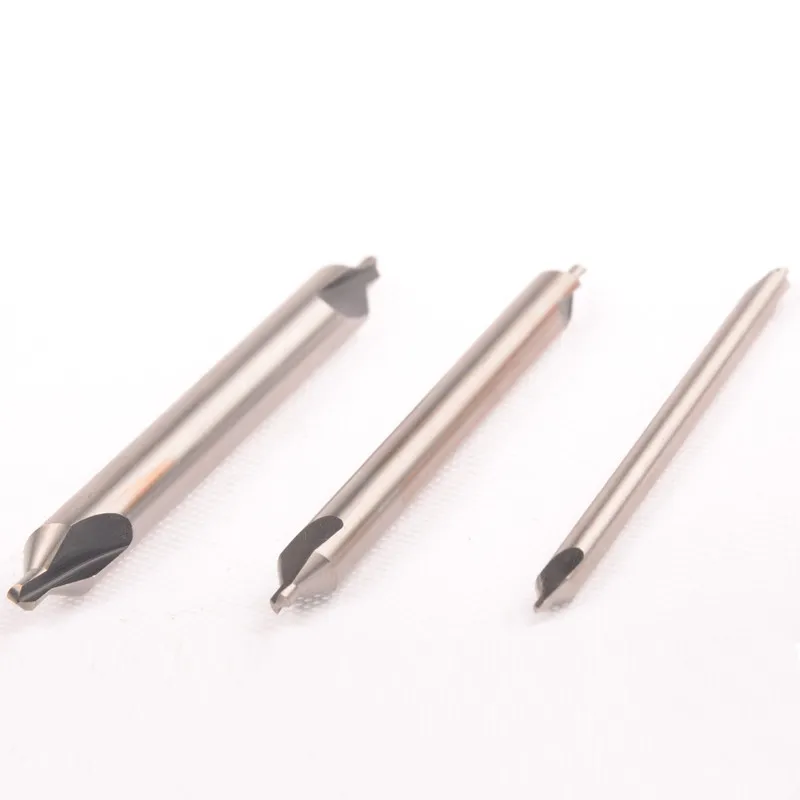 Сверло из быстрорежущей стали с наконечником диаметром 1-5 мм и углом 60 ° |