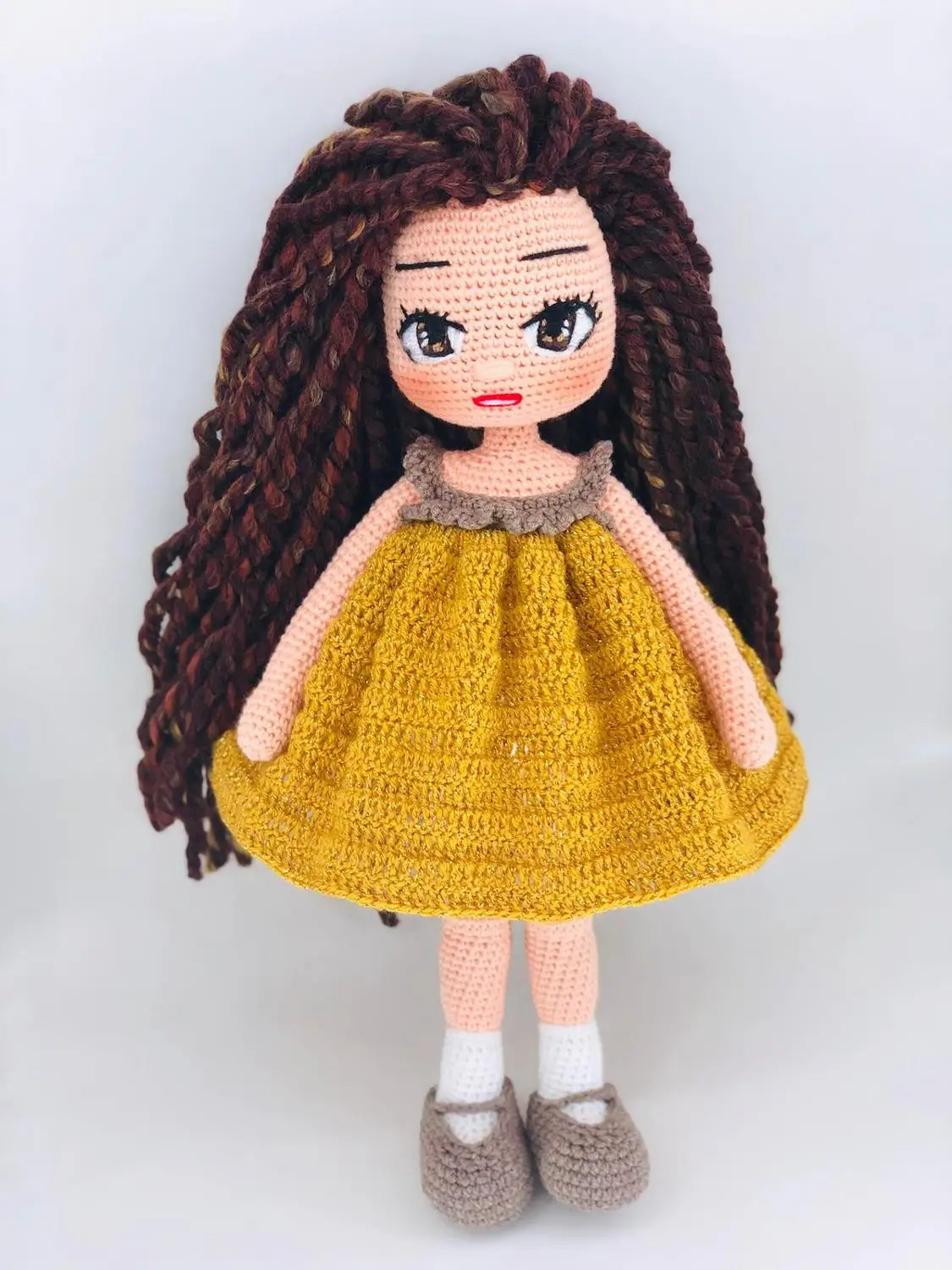 Амигуруми органические вязаная игрушка для маленьких девочек|Куклы| |