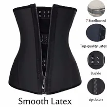 Waist Trainer Belt Underwear Body Shaper Breathable Women Corsets with Zipper Hot Shapers Cincher Co