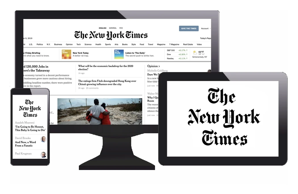 

New York Times NYT Digital Subs cription 3-yearr iOS/Android/PC- Anywhere