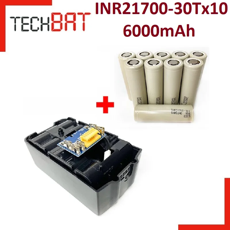 Аккумулятор для Makita 18V 21700 BL1840 BL1850 BL1860 BL1830 LXT набор самостоятельной сборки |