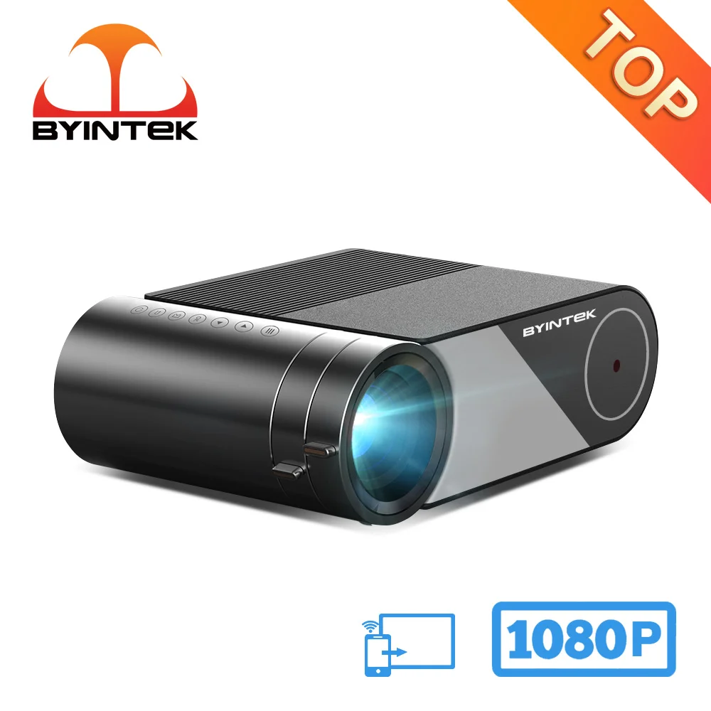 

Мини-проектор BYINTEK K9 для домашнего кинотеатра, 720P Full HD 1080P