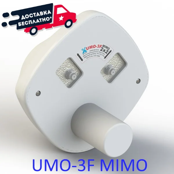 Антэкс UMO-3F MIMO - широкополосный 3G/4G офсетный облучатель 75 Ом | Мобильные телефоны и