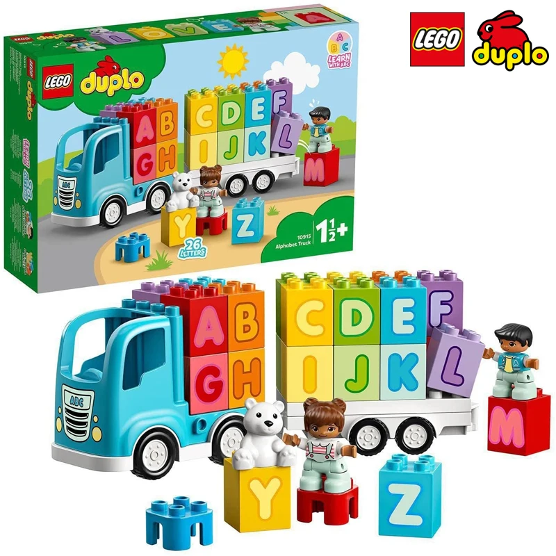 

LEGO DUPLO Original New 10915 Alphabet Truck For 1.5-2 Years Old Toy For Children Gift For Kids Preschool Fun Educational 36 Pcs