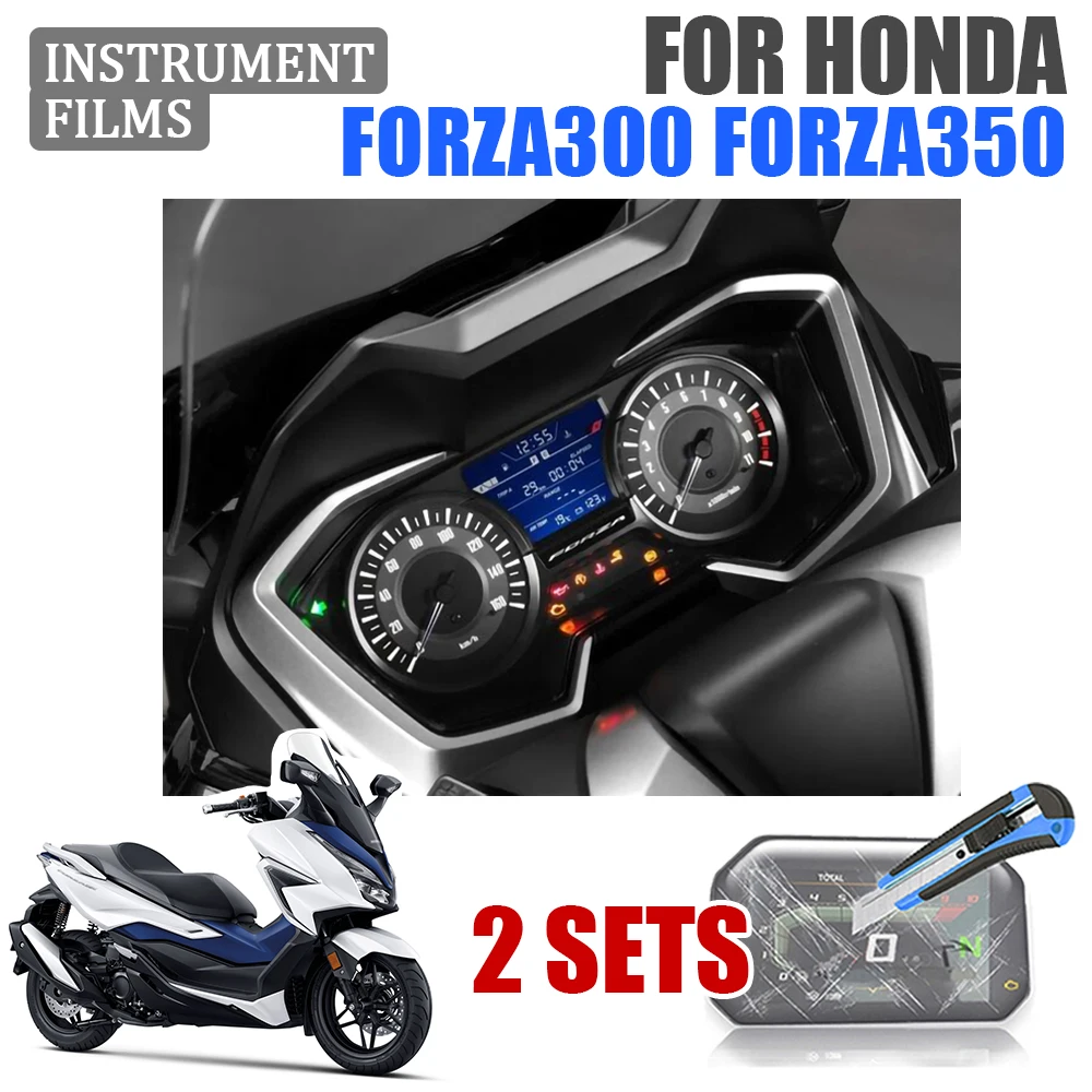 

Для Honda Forza350 Forza300 Forza 350 300 2018 - 2021 аксессуары для мотоциклов кластерная защитная пленка от царапин
