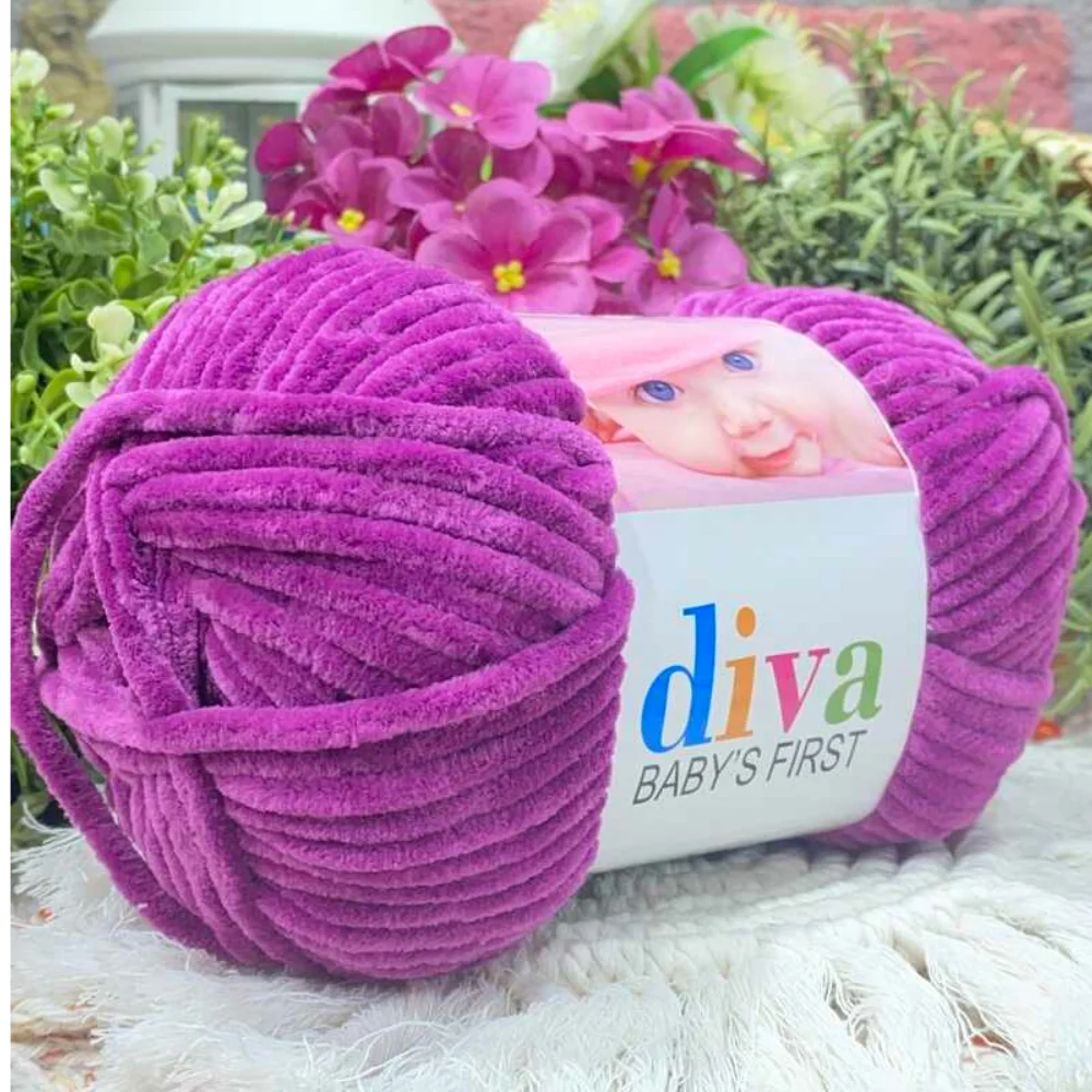 Baby Velvet Yarn Bernat - Одеяло Джемпер Перчатки Кардиган Пинетки 25 цветов Средней толщины
