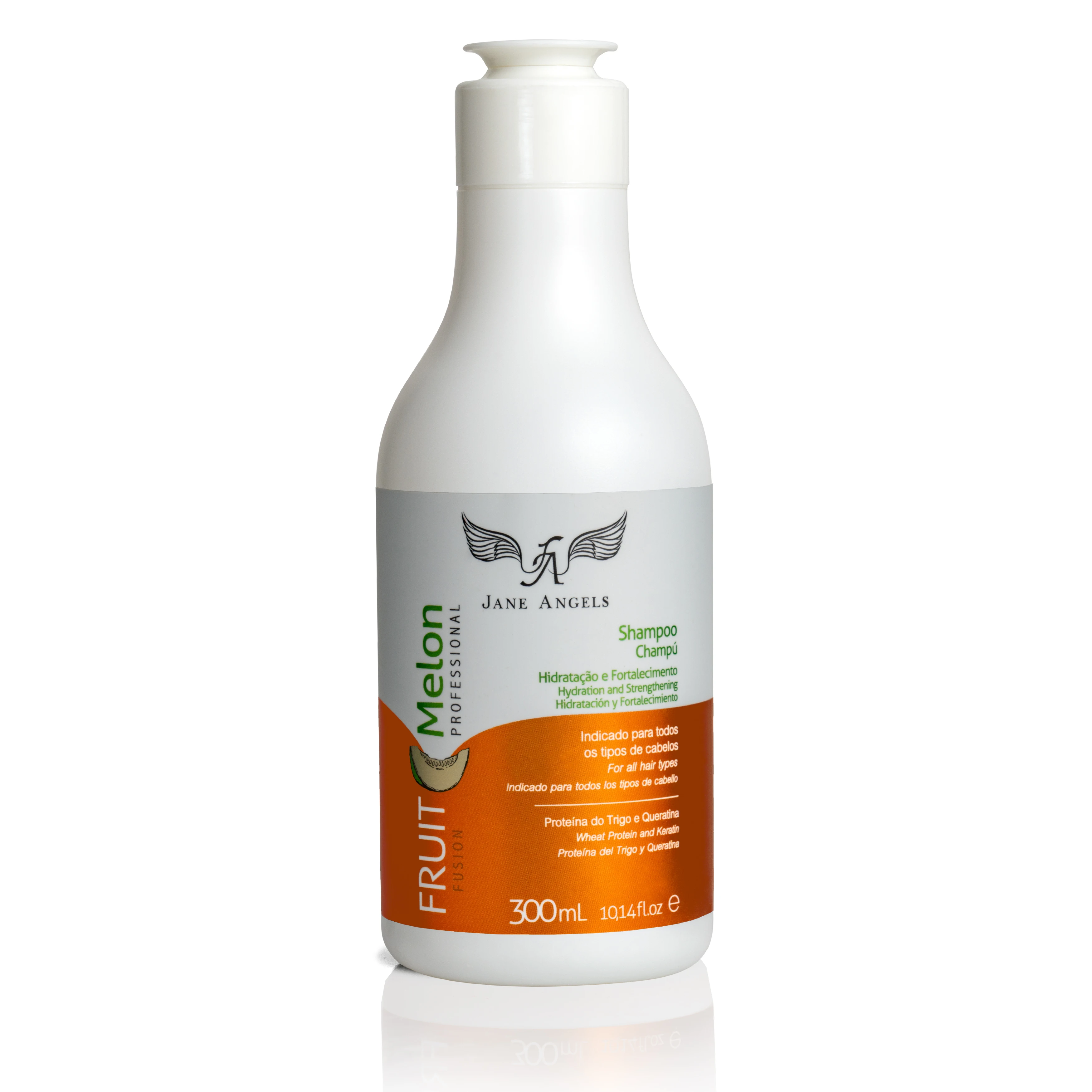 

Shampoo Hidratante Profissional Fruit Fusion Melon Jane Angels