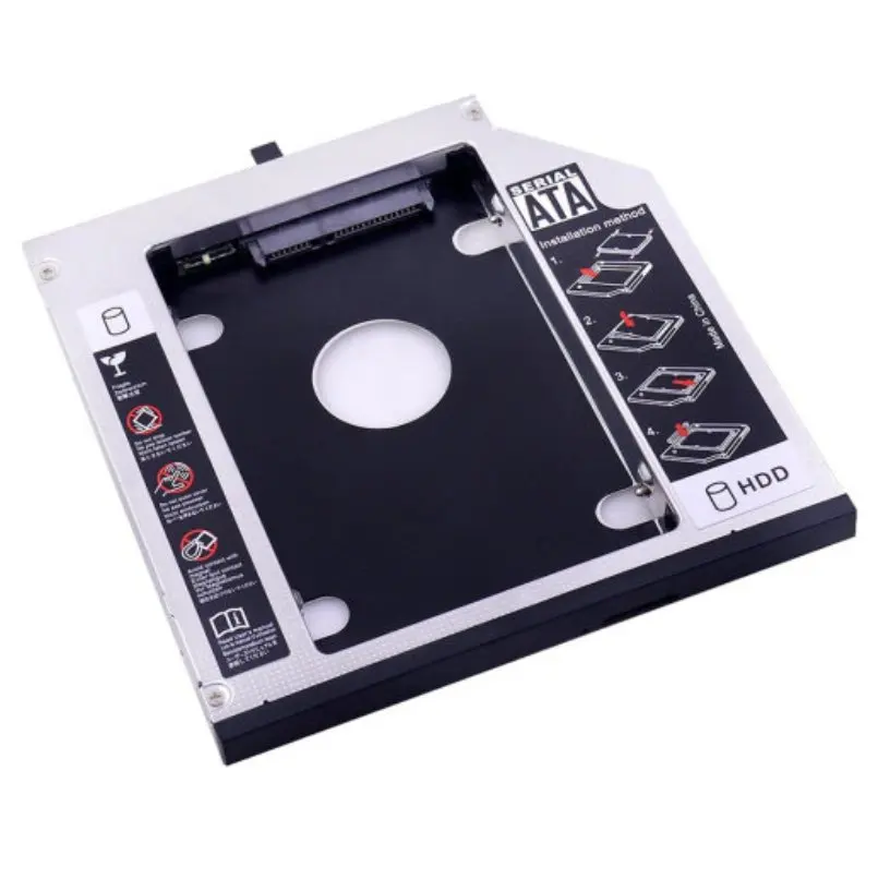 Адаптер устройств 2.5&quot(SSD HDD) в отсек привода ноутбука салазки Optibay HDD Caddy |