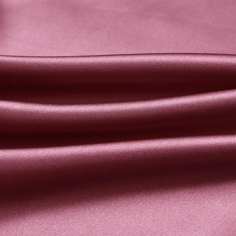 

100% silk charmeuse for wedding dress satin rapture rose color 16mm 114cm(45") width mulberry silk fabric for silk flowers NO.65
