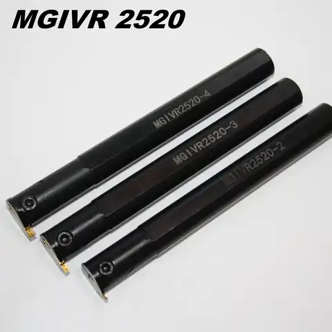 Резец MGIVR2520  2 3 4 mm. державка для внутренних канавок канавочная со сменными пластинами MGMN MGIVR S20 cutting tool groove