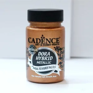 Бронзовая гибридная металлическая краска Cadens Dora для всех поверхностей, цвета и оттенков, деревянная бумага, стеклянный пластырь, керамический художественный холст, 90 мл