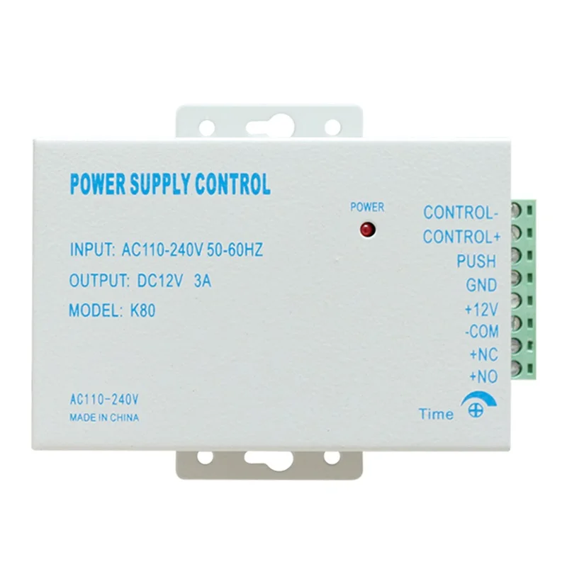 Высококачественный DC 12V 3A AC 90 ~ 260V источник питания с контролем доступа max 15s