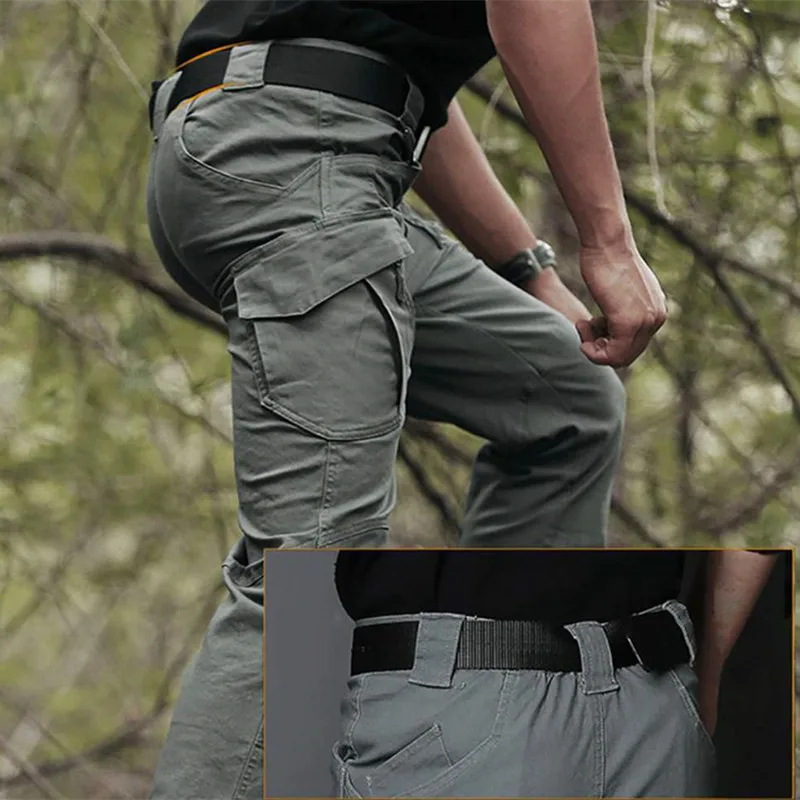 

New Men Military Pants Casual Camouflage Jogger Pants U.S. Army Tactical Trousers Men Multiple Pocket Cargo Pants Streetwear