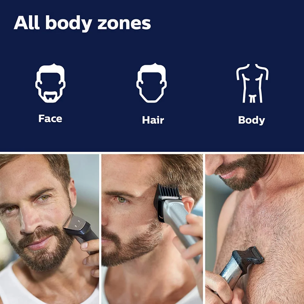 Бритва Philips MG7715 электробритва 13 в 1 набор для ухода за волосами перезаряжаемый