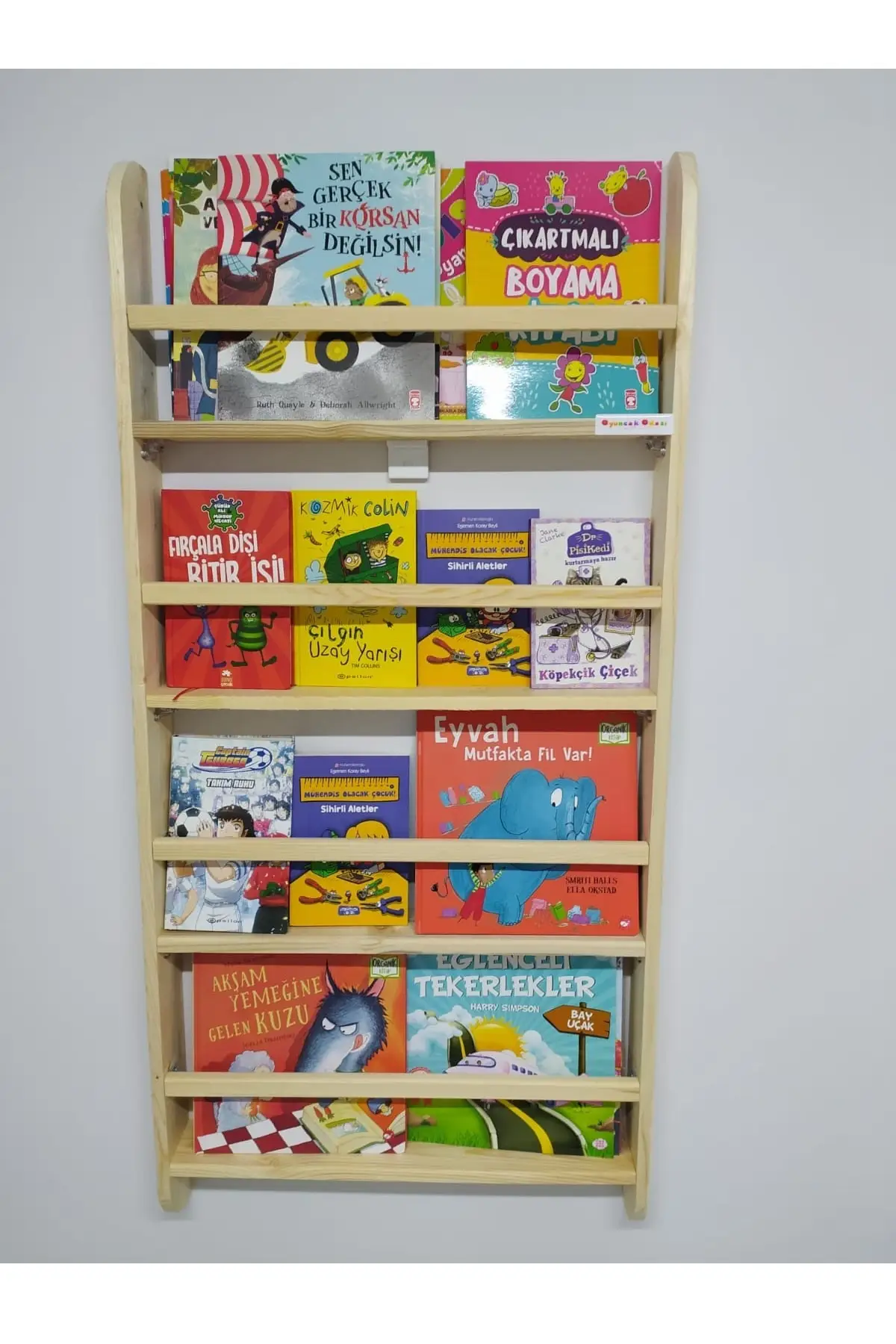 

ocuk Odas Montessori Duvar Aa Kitaplk 120cm x 60 cm