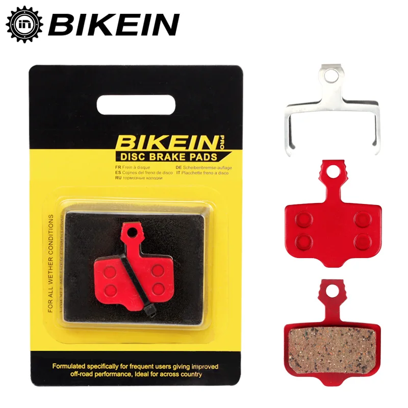 

BIKEIN 4 Pairs Mountain Bicycle Ceramics Disc Brake Pads For Avid Elixir R/CR/CR-MAG/E1/3/5/7/9 Sram X0 XX DB1/3/5 MTB Brake Pad