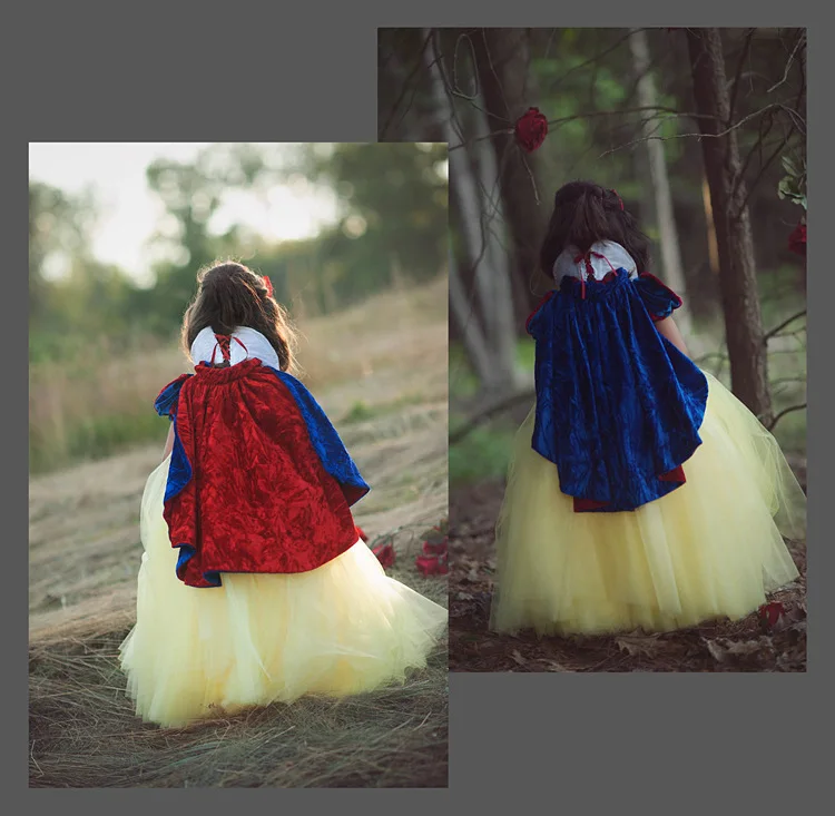 PrettyGirl 2020 Платье принцессы на Хэллоуин для девочек Свадебное платье