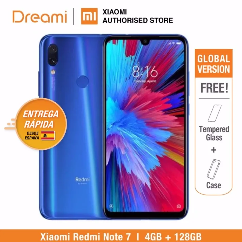 Глобальная версия Redmi Note 7 128 GB rom 4 GB ram(абсолютно новая и герметичная коробка) официальная rom, note7 128 gb