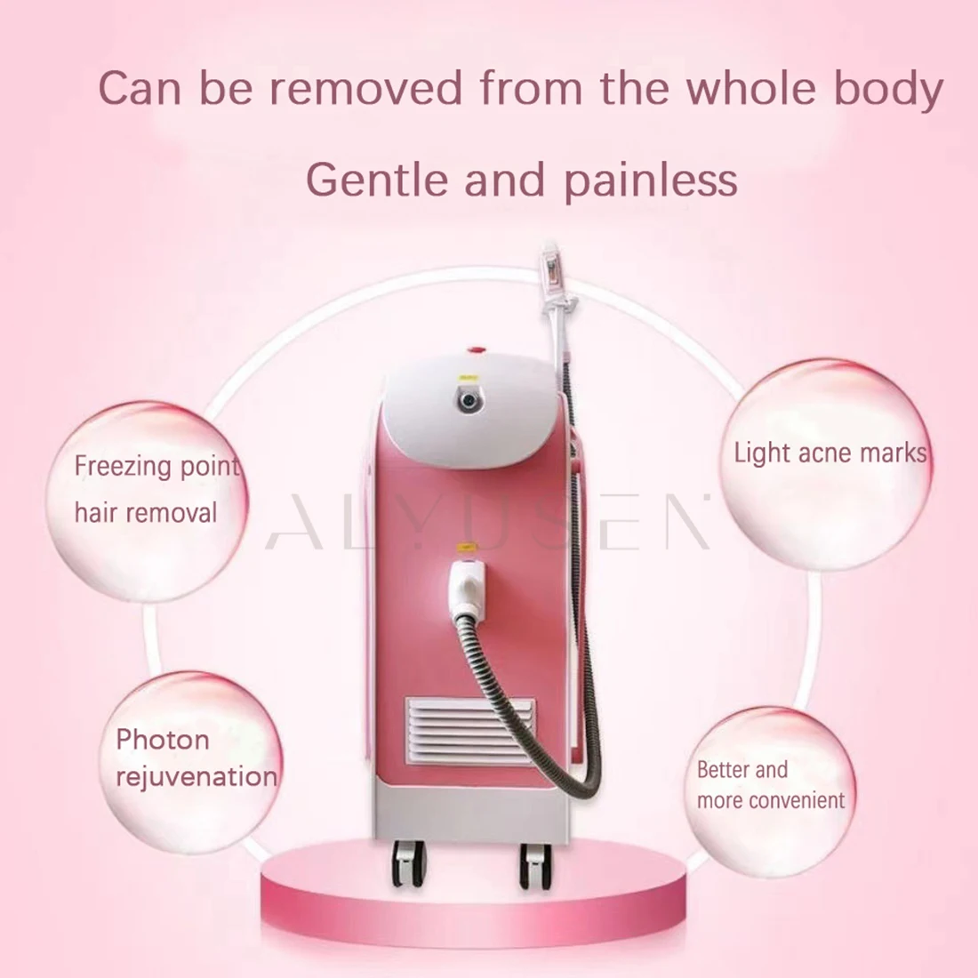 

Hot sale ipl opt freezing point painless hair removal beauty machine for permanent hair removal and skin rejuvenation