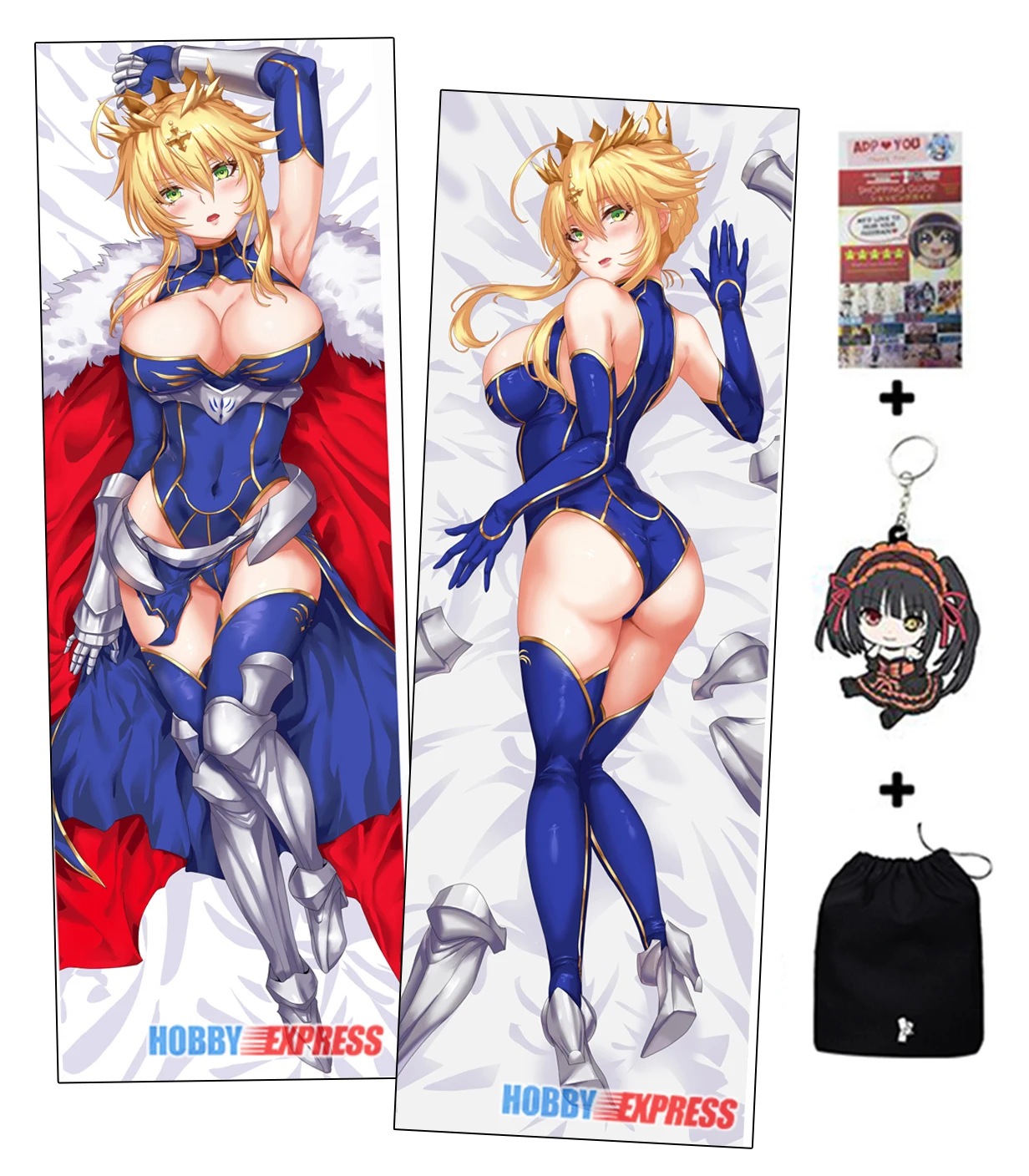 Хобби Экспресс судьба Artoria Pendragon Dakimakura японский Otaku Waifu обнимающая наволочка