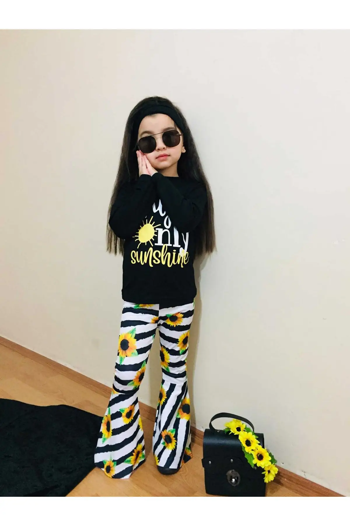 Черный Испанский длинный костюм для девочек| |