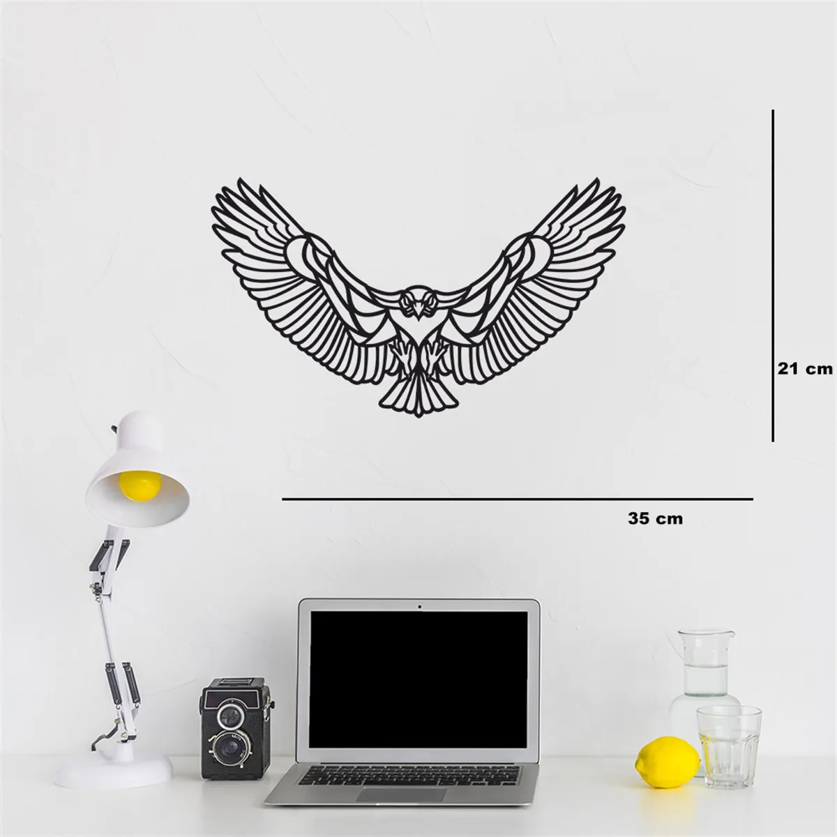 

3D Wall Wood Laser Cut Historical Eagle Wall Decoration Decor New Style Your Home Office Art Decoration home Gifts Vintage