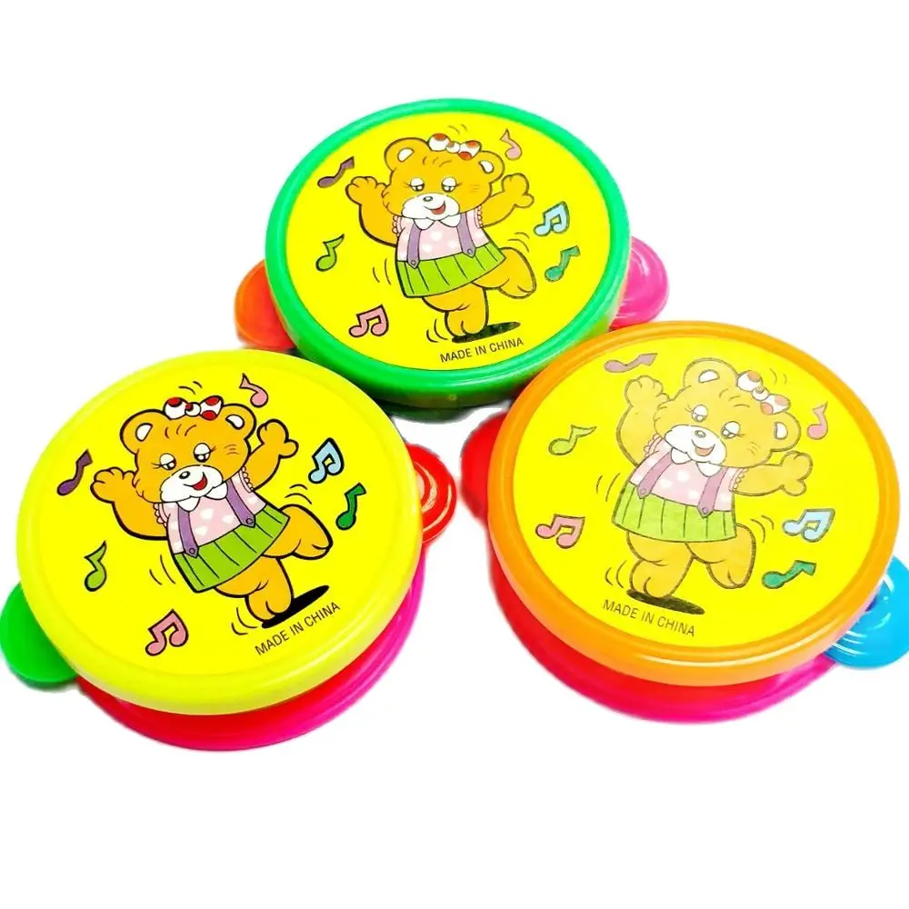 1 шт. Платье для девочек с изображением медведя Тамбурины музыкальные игрушки