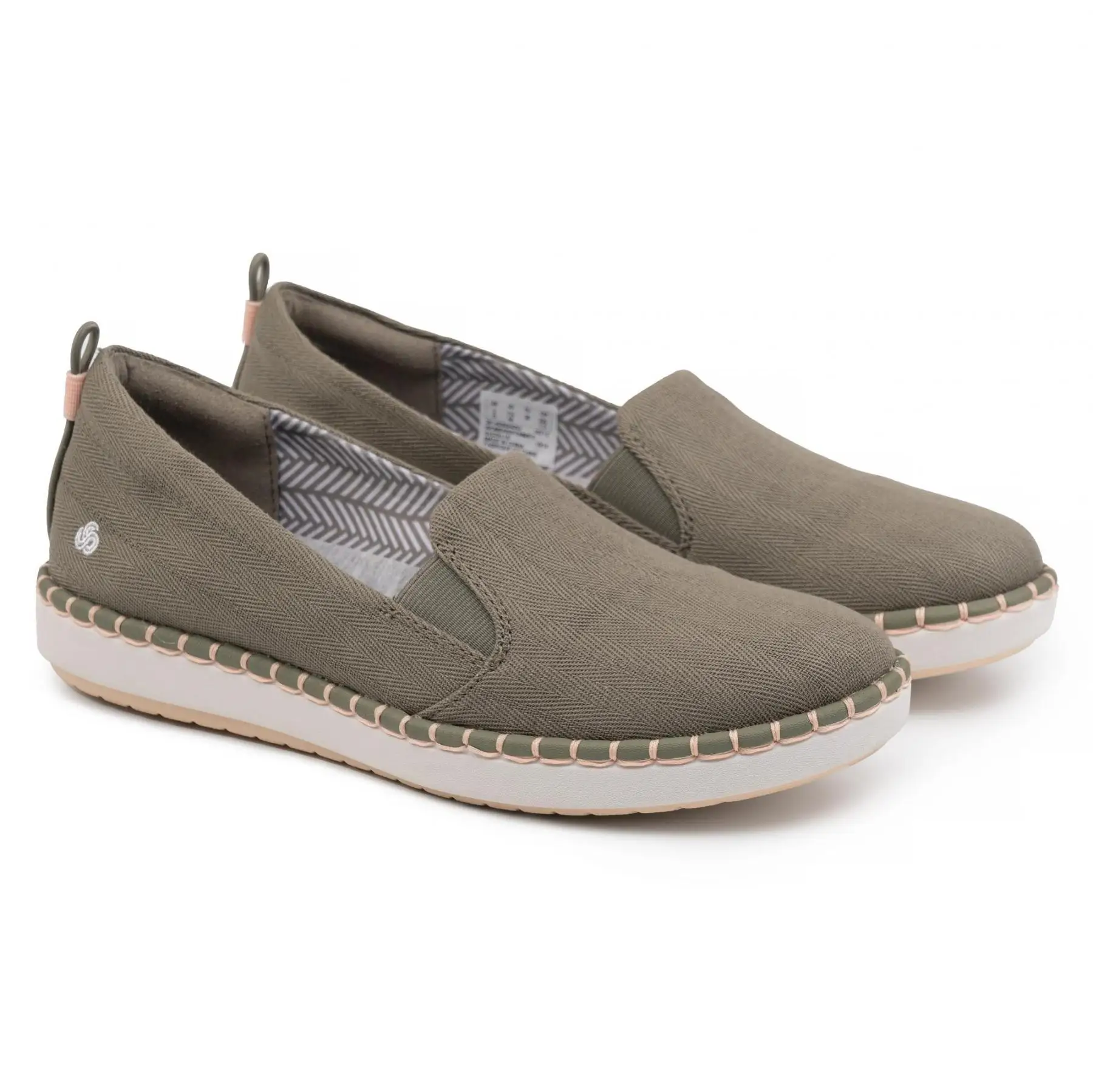 Женские слипоны Clarks (Step Glow Slip 26140308)|Тапочки| |