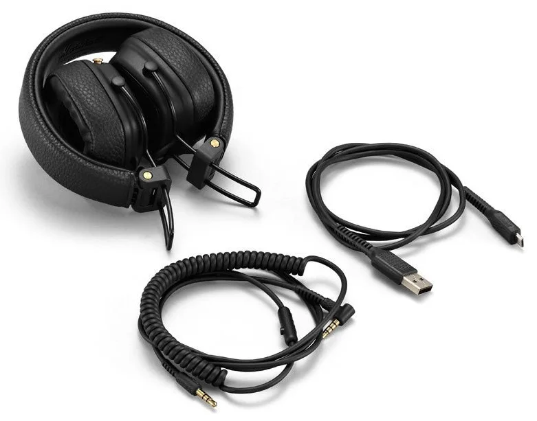 Наушники Marshall Major III Bluetooth Black | Электроника