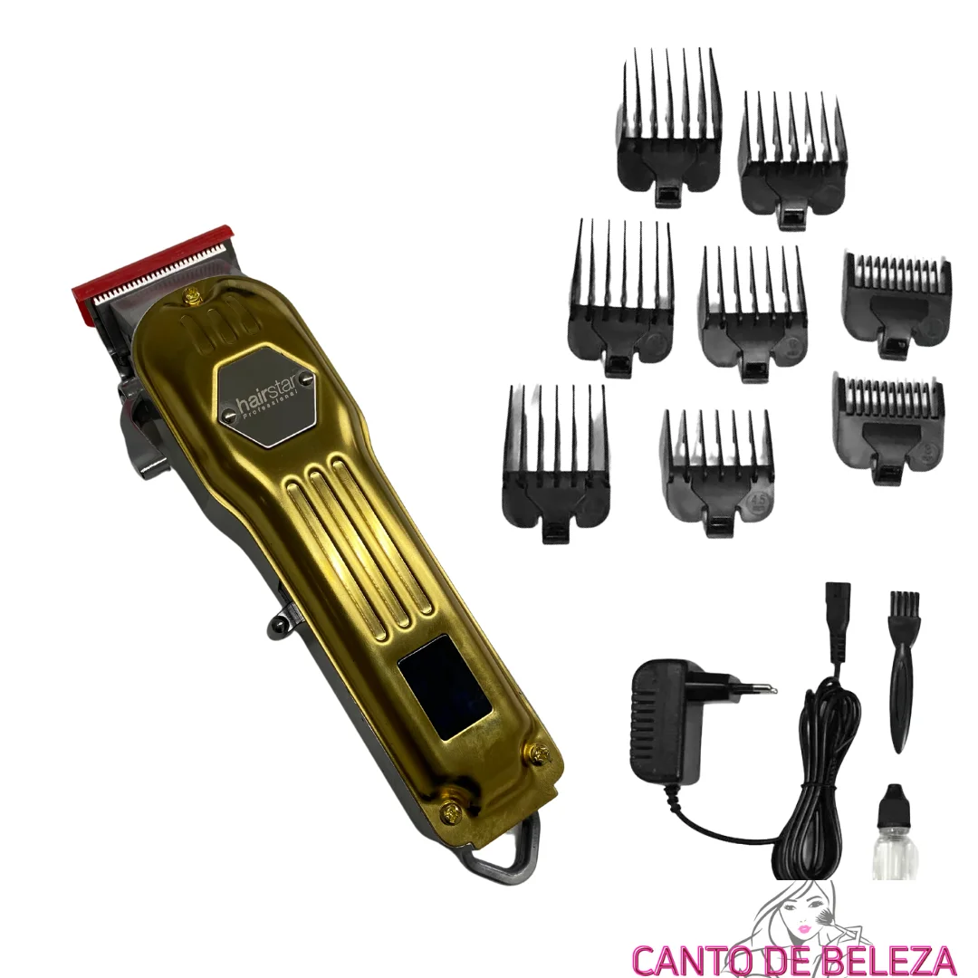 

HairStar KM-211 Professional Rechargeable USB Smart Beard Trim Hair Cutting Machine